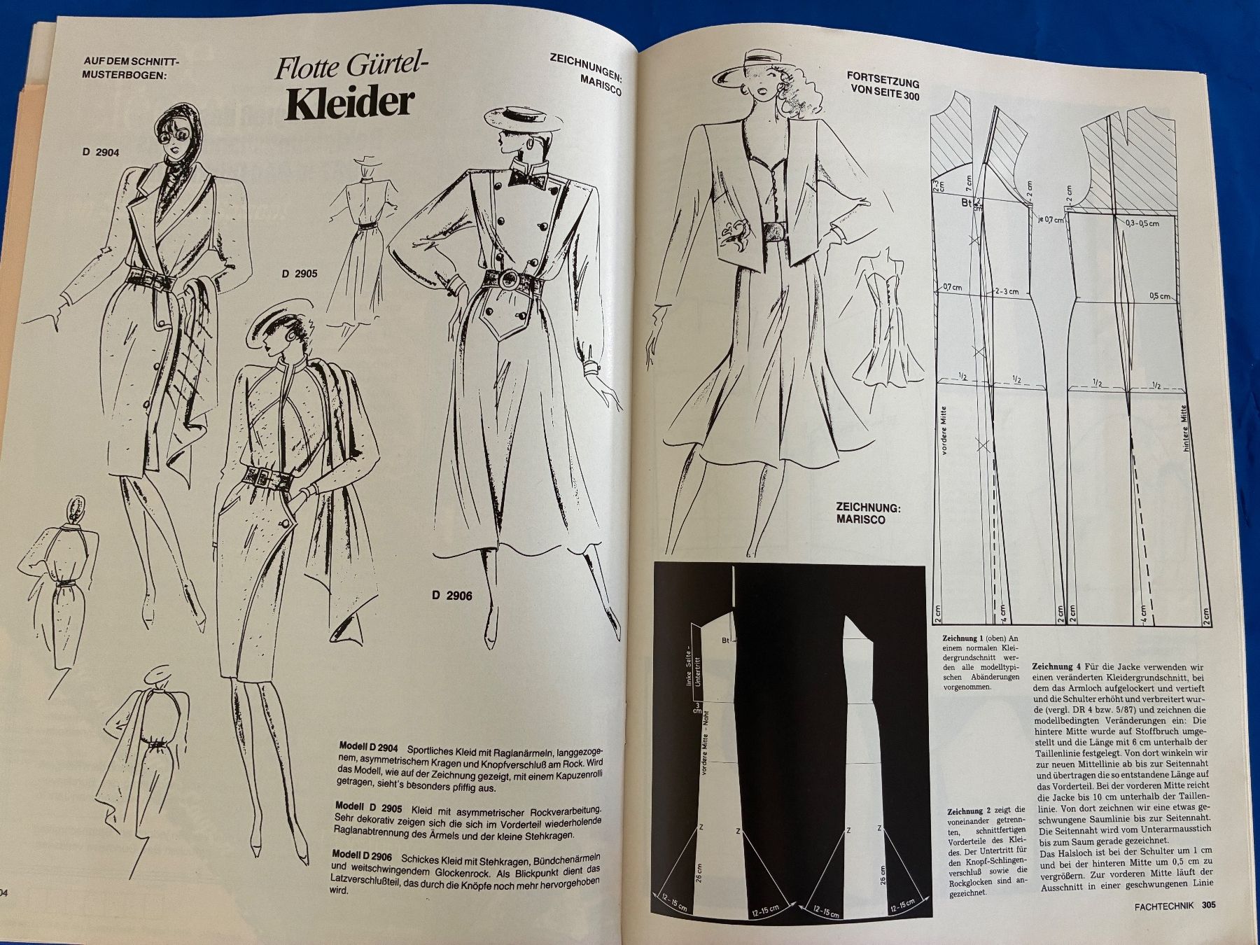 Cartamodelli: Rundschau 1987 Schnittmuster Mode Design Style – Usato da Aarwangen venduto da nemkin61 5