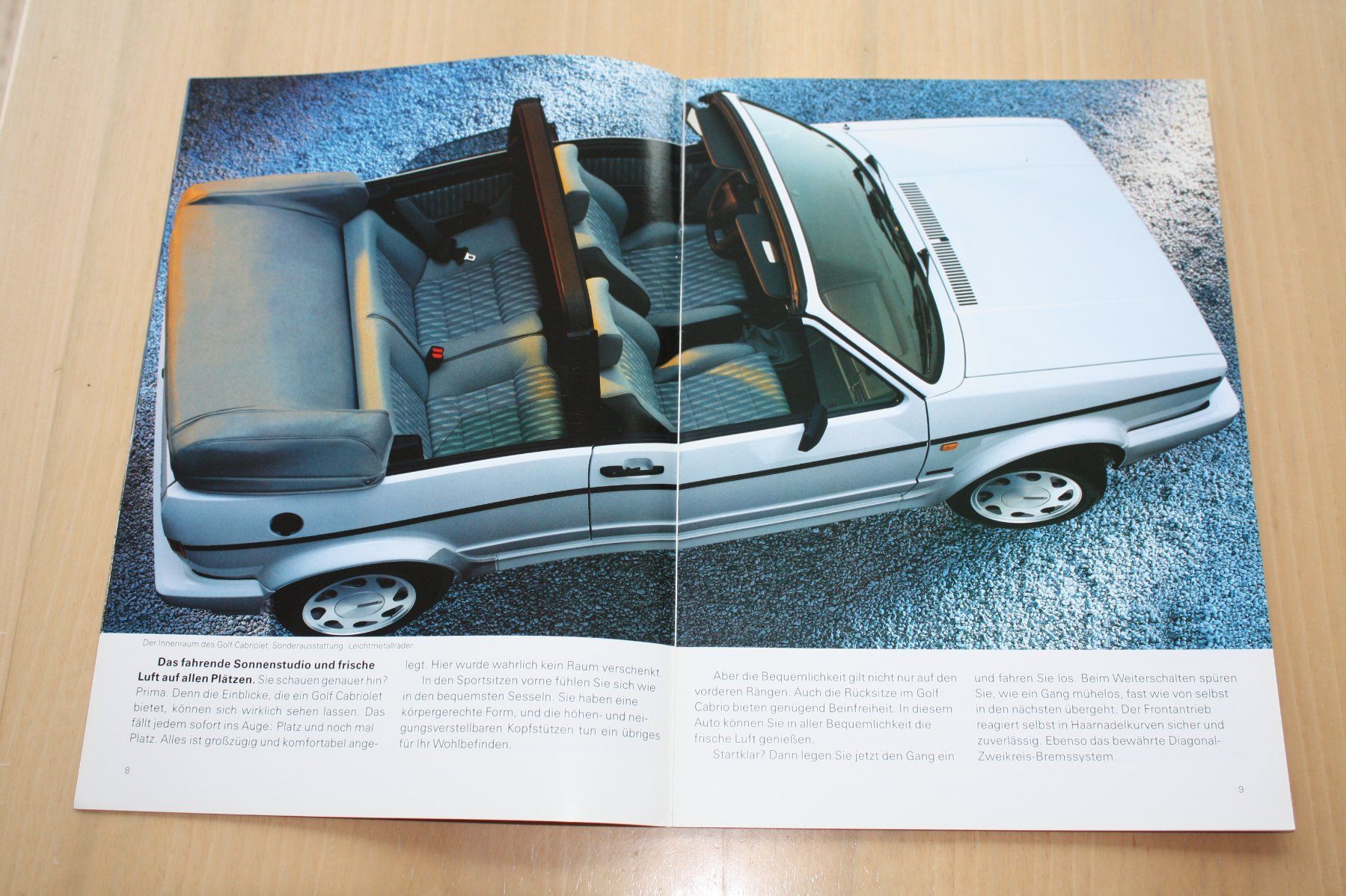 VW Documenti: VW Golf Cabriolet Quartett 1993 – Usato da Wikon venduto da erwin400 3