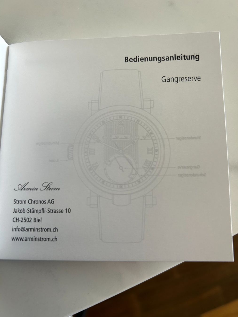Orologi: Armin Strom Blue Chip Automatic – Nuovo (secondo la descrizione) da Bern venduto da Saia_4 7