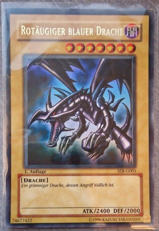 Yugioh Carte collezionabili: Rotäugiger schwarzer Drache/ 1.Auflage/Ultra-Rare/ – Nuovo (secondo la descrizione) da Boswil venduto da ShoppingCenterCity