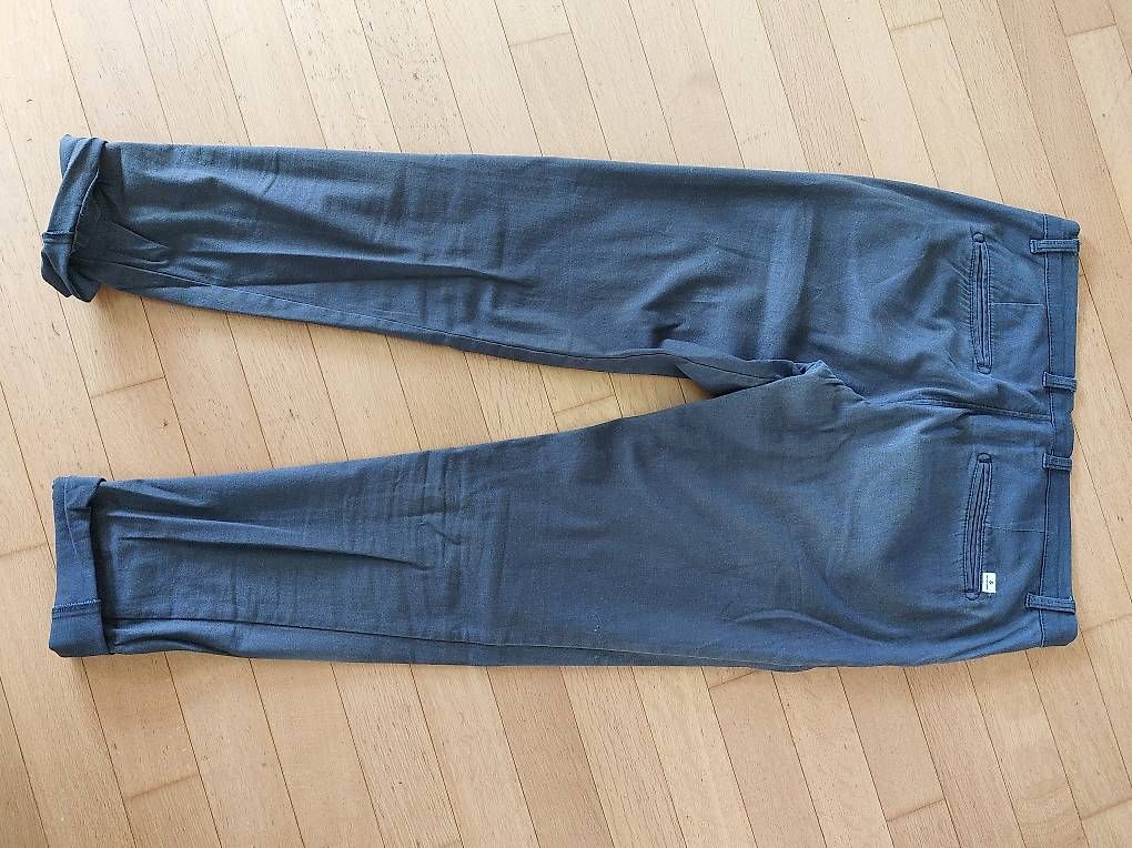 Pantaloni: Chino Gr. 34 36 blau - SLIM MARCO  – Usato da Urtenen-Schönbühl venduto da alexaz 1
