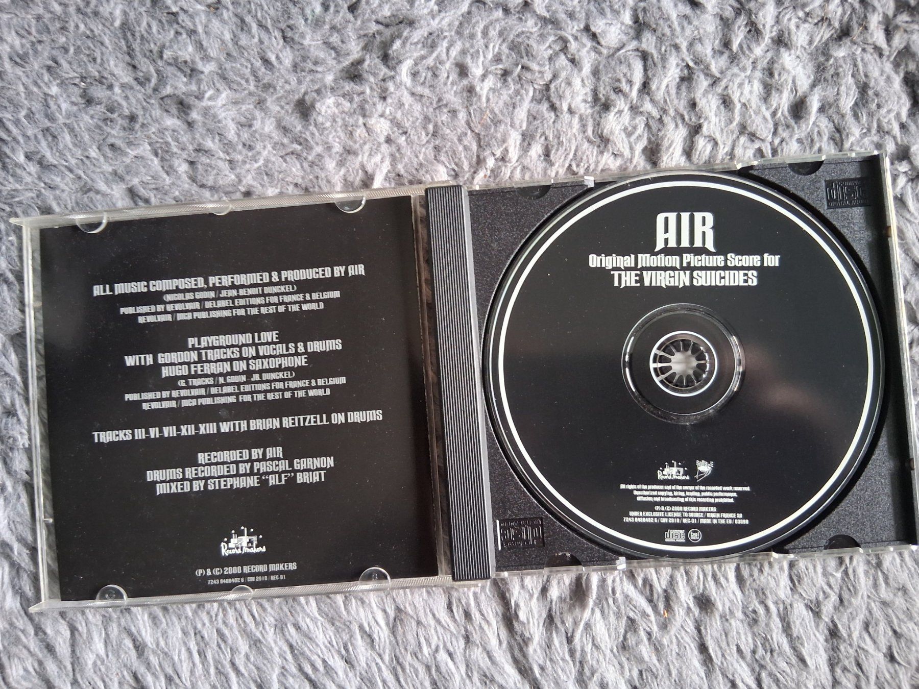 CD: AIR    THE VIRGIN SUICIDES      CD – Usato da Wetzikon ZH venduto da Ramones01 2