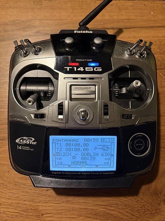 RC Modellbau: Hélicoptère SAB Goblin 630 avec télécommande  – Gebraucht aus Noville von fon_6jgn 2