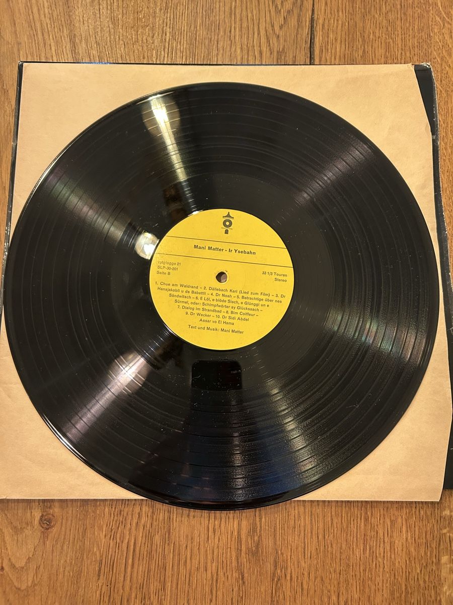 Dischi in vinile: Mani Matter - Ir Ysebahn – Usato da Kriens venduto da lay01 4