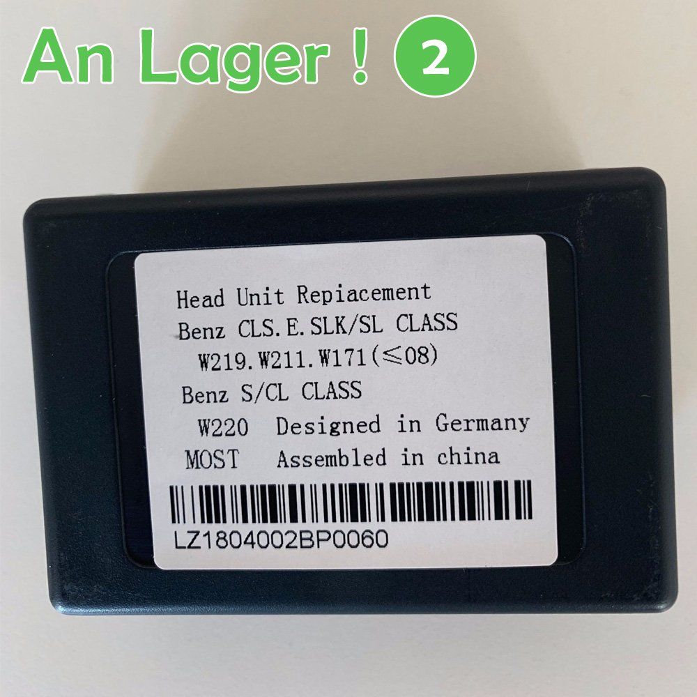 Mercedes-Benz Tutti i ricambio: Mercedes Benz most Glasfaser Adapter – Nuovo e nell'imballaggio originale da Malans GR venduto da BUYBEST-Schweiz