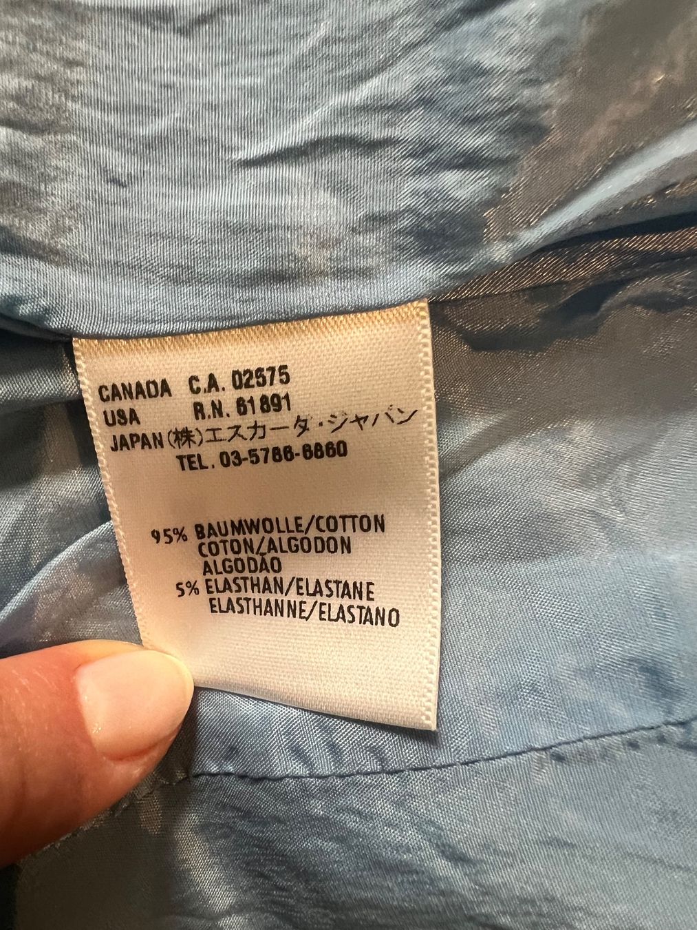 Escada Chemisiers: Escada Blusehemd hellblau – D'occasion à Zürich par sil_wx77 5