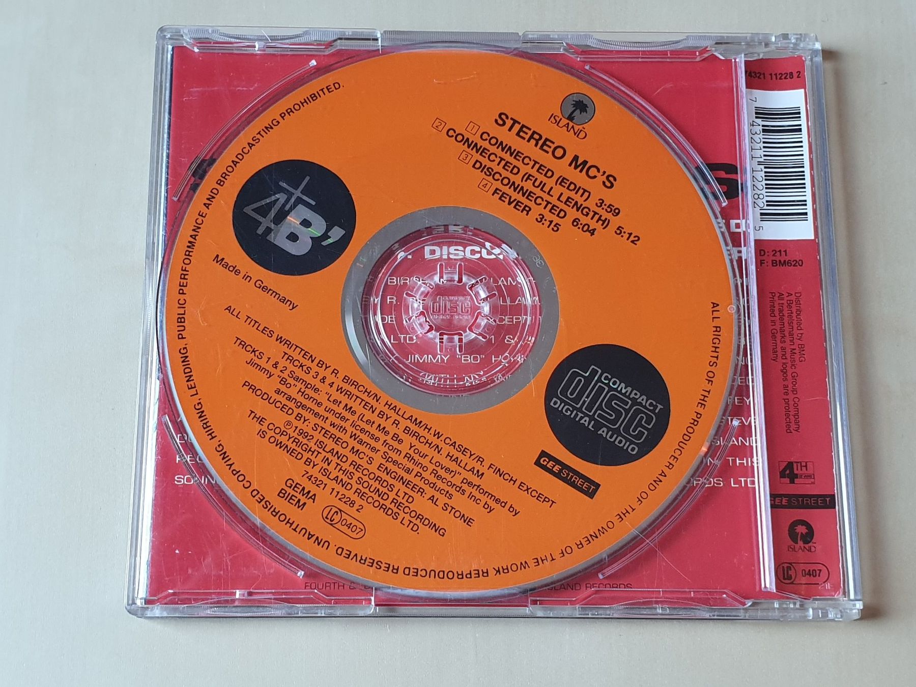 CDs: Stereo MC's Connected – D'occasion à Stansstad par collectorsshop 1