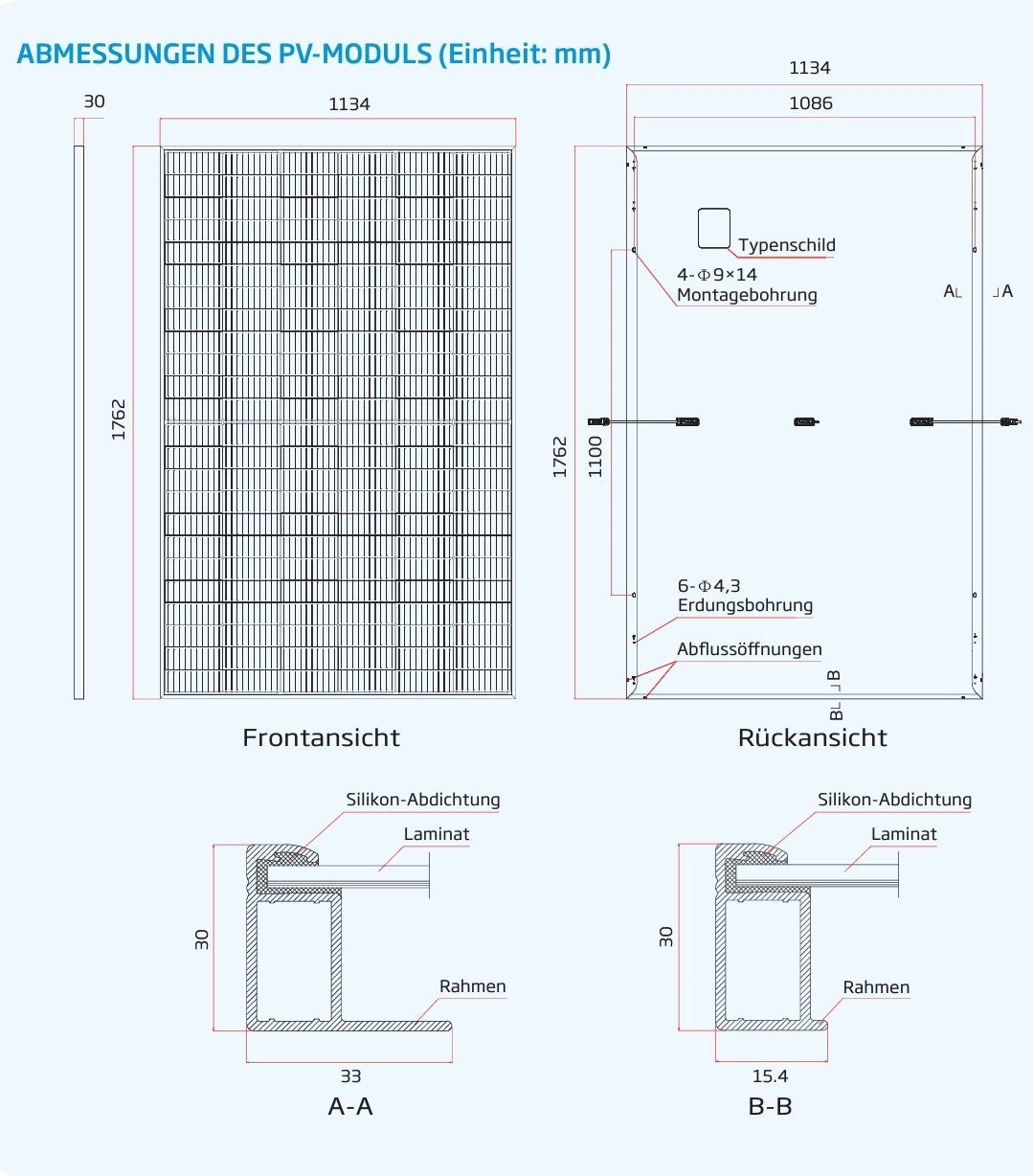 Trina Solar Dispositivi a energia solare: 410w Solar Module von Trina Vertex S full black – Nuovo e nell'imballaggio originale da Kreuzlingen venduto da cwave 7