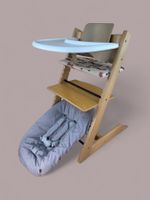 Stokke® Tripp Trapp inkl. Babyset, Kissen, Tray & Newborn
