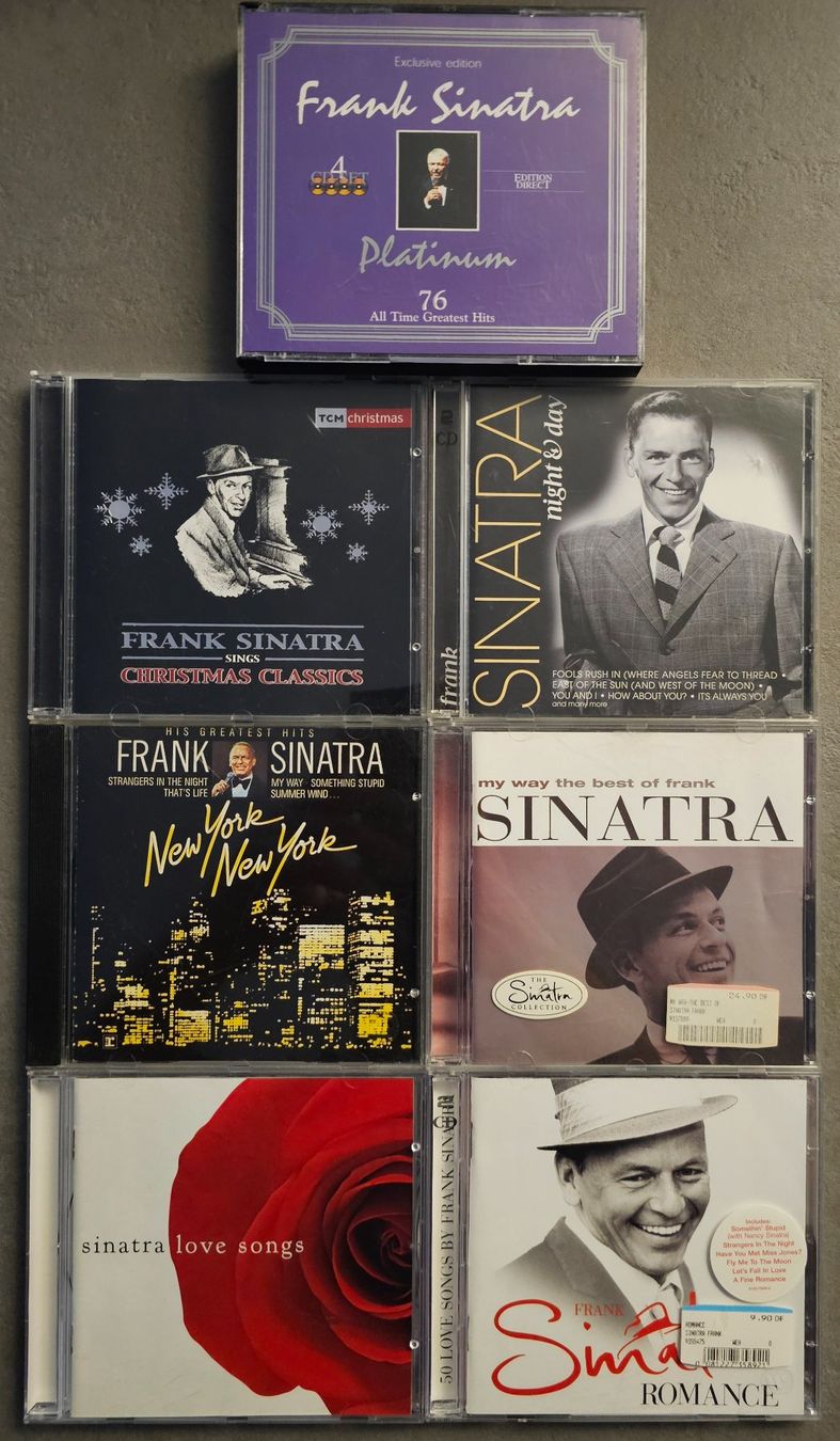 CD: Frank Sinatra CD's, inkl. Raritäten – Usato da Unterkulm venduto da Chaplyn2018