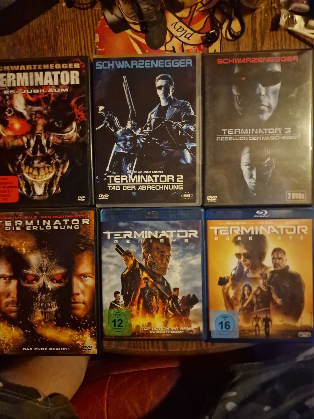 Tutti i DVDs: Terminator DVD und BluRay Sammlungs-Set – Usato da wünnewil venduto da mar_f2z8