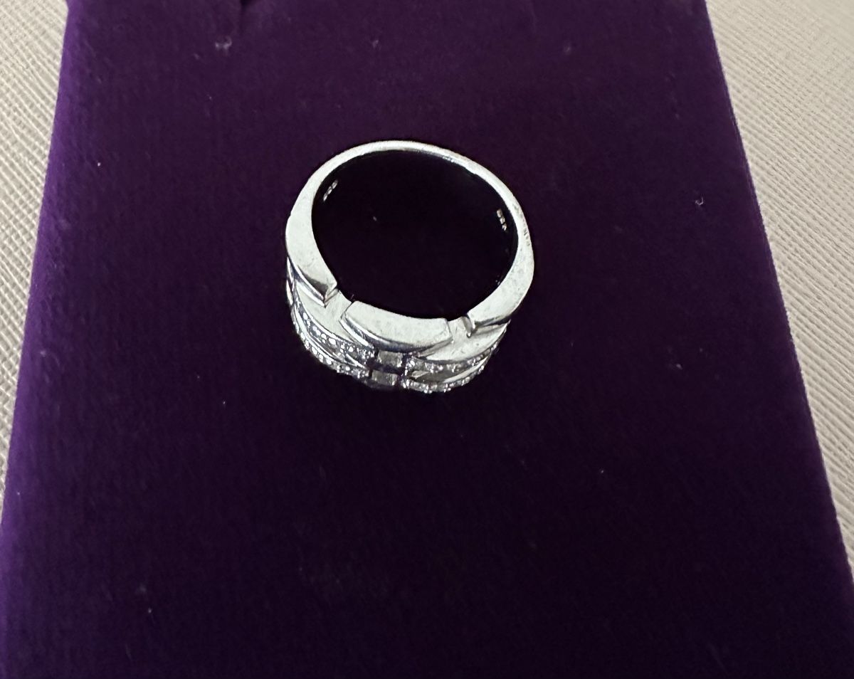 Anelli: Bague élégante en argent. – Nuovo (secondo la descrizione) da Vernier venduto da citronelle01 1
