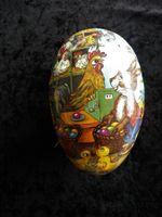 Antikes GDR Papp-Ei Ostern