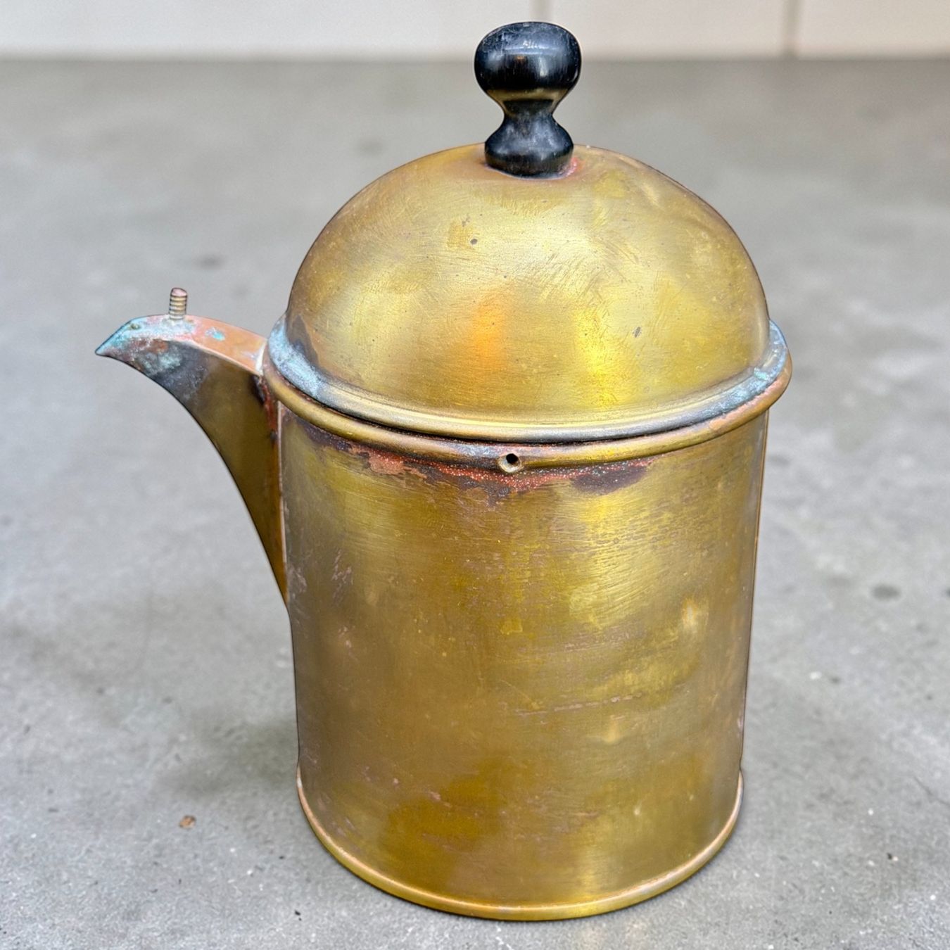 Macchine per caffè & Macchine per espresso: Cafetière ancienne en cuivre étamé – Usato da Morges venduto da Auct