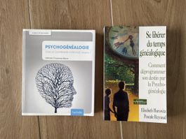 2 livres sur la Psychogénéalogie, passé familial