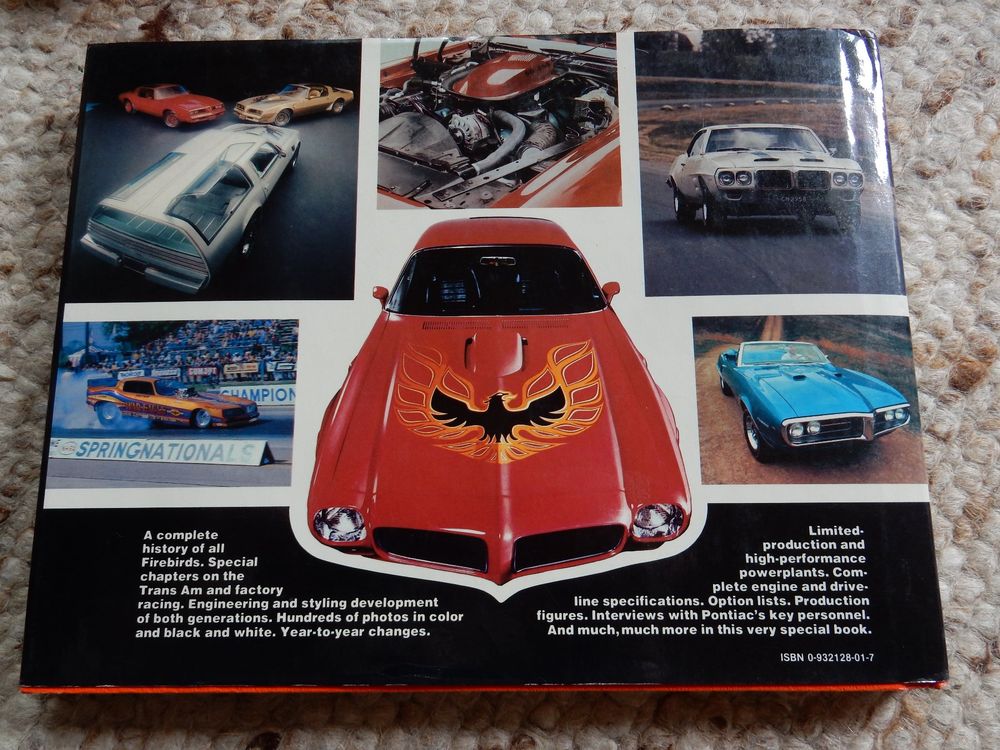 Livres: älteres Buch über Autos: The Fabulous Firebird Michael Lamm – D'occasion à Jona par JOberg_25 9
