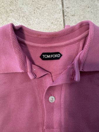 TOM FORD Poloshirt Baumwolle/Seide Grösse M guter Zustand