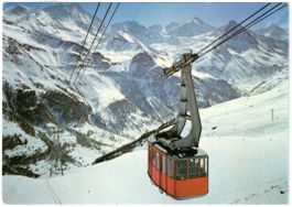 Zinal - Luftseilbahn Sorebois