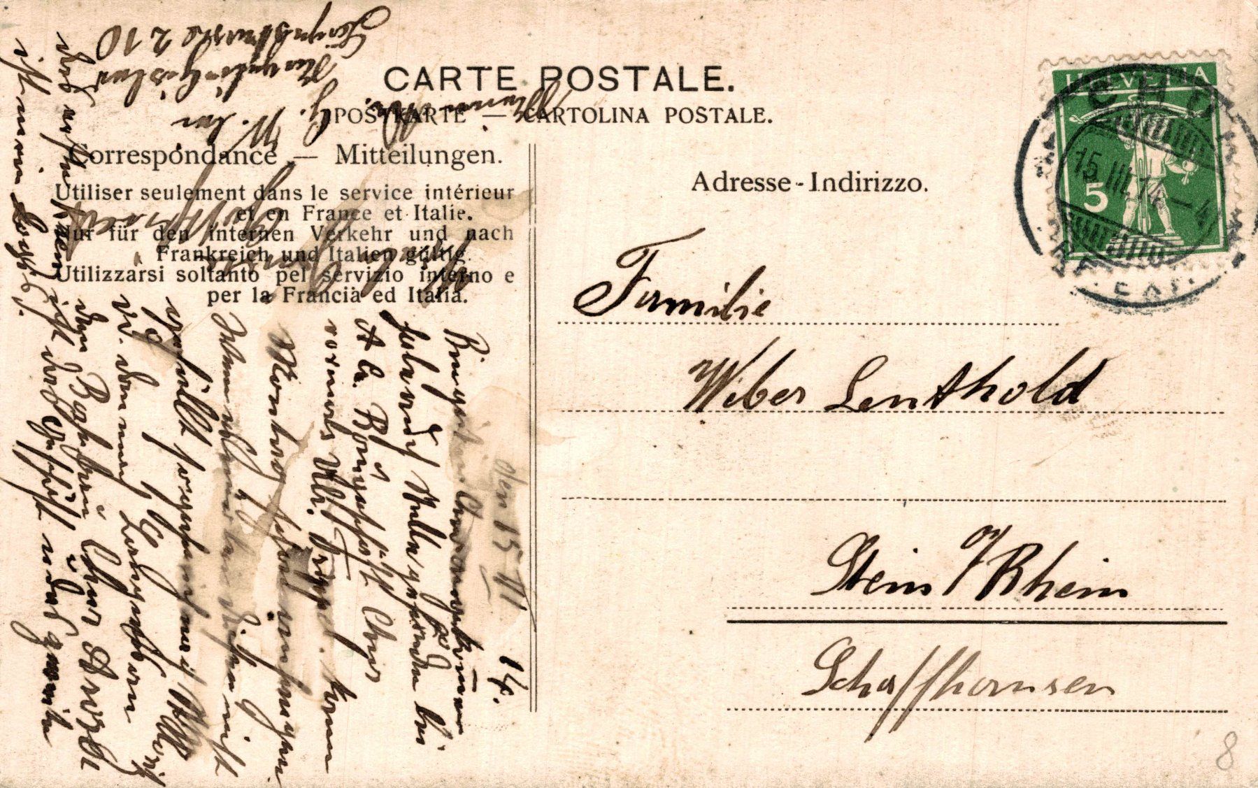 Cartes postales: Chur - Generalansicht. Hofkantonsschule samt Konvikt – D'occasion à Bronschhofen par Astore 1