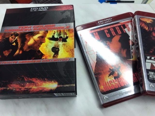Tutti i DVDs: HD DVD Box Mission Impossible 1-3 – Usato da Oberweningen venduto da Bumblebee2 1