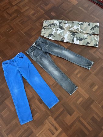 3 coole Kinder Hosen in der Größe 134