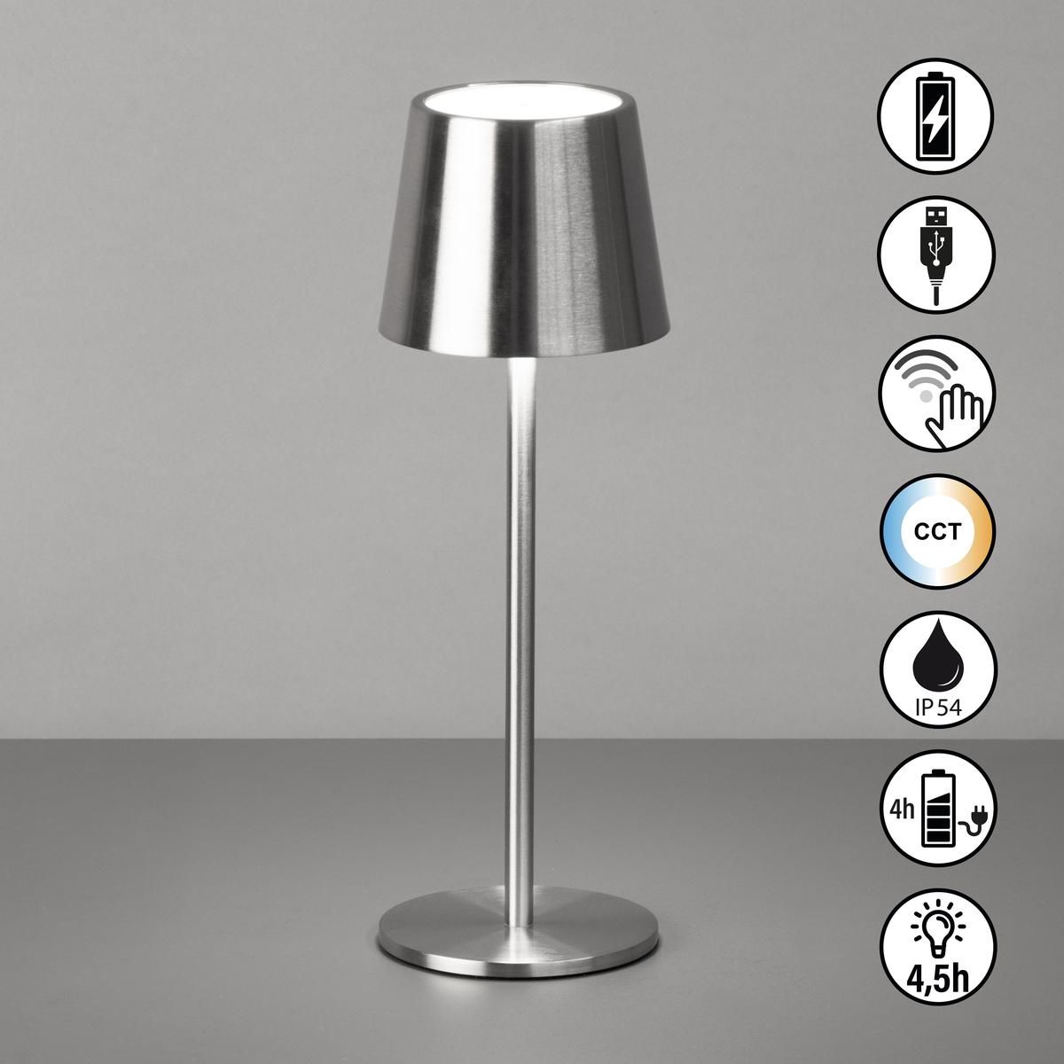 Lampen: LED Aussen Tischleuchte, Akku 28 cm Höhe – Neu (gemäss Beschreibung) aus Kreuzlingen von Smart-Light