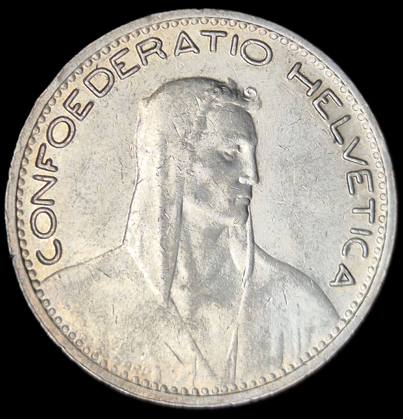 Tutti le monete: Top Silber 5 Franken 1923 Vorz Schweiz ab 1.- – Usato da Grenchen venduto da Grenchen_Coins 2