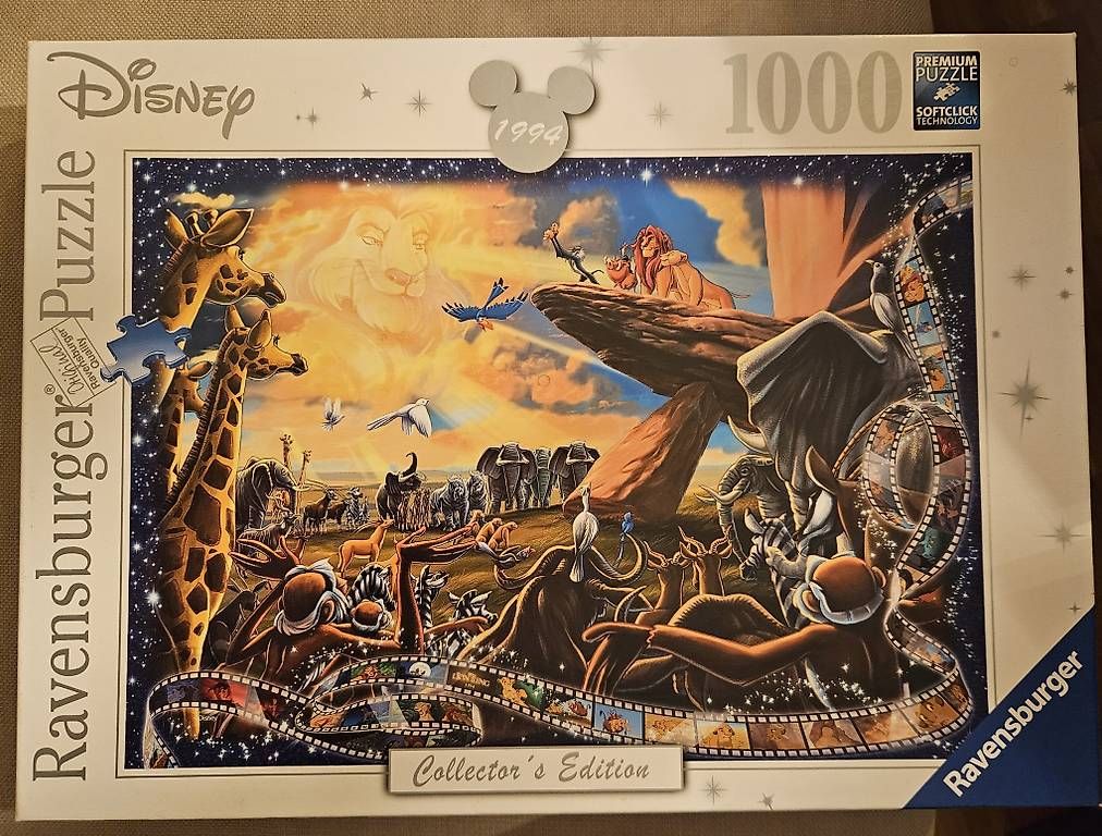 Puzzle: Puzzle 1000 Teile (Lion King) – Usato da Affoltern am Albis venduto da tan_b6jr