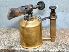 Antike BENZOLIN - LÖTLAMPE Sievert Sweden APH