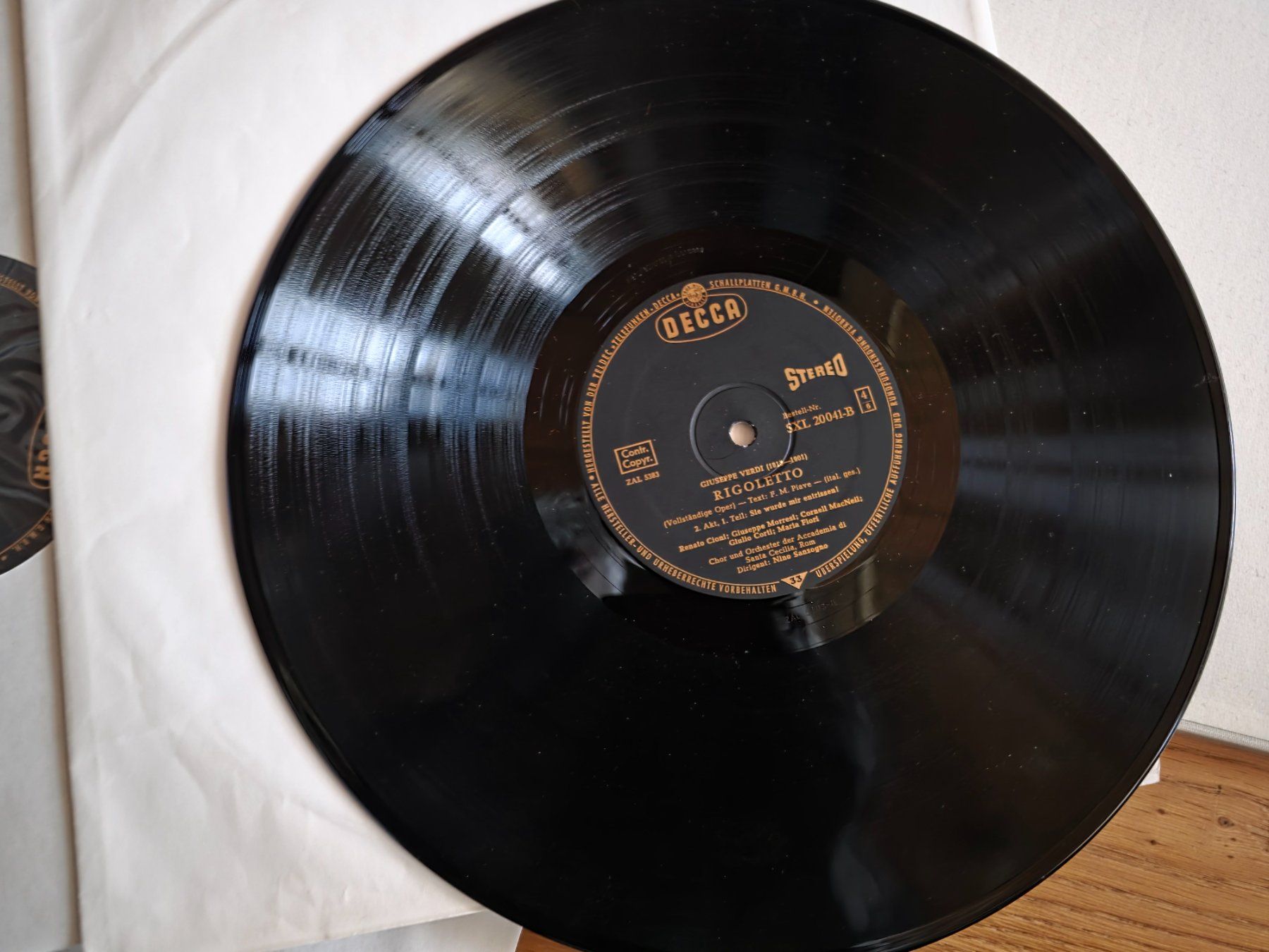 Dischi in vinile: LP Box Klassik Rigoletto in Rom - Macneil Sutherland 1962 – Usato da Walterswil BE venduto da Lonitti 7