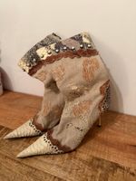 Extravagante Stiefel, Gr. 41, mit speziellem Muster!