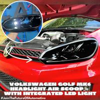VW Golf MK6 Scheinwerfer-Lufteinlass mit LED