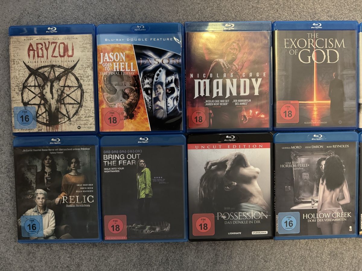Alle DVDs: Horrorfilme (14 Stück) – Gebraucht aus Buchs ZH von claudiac76