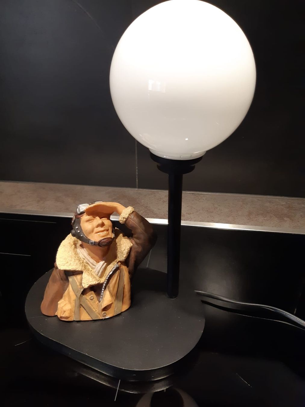 Lampade: Lampe globe aviateur – Usato da Neuchatel venduto da Jojoe3 1