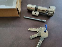 Kaba Star drehzylinder mit 3 Schlüsseln