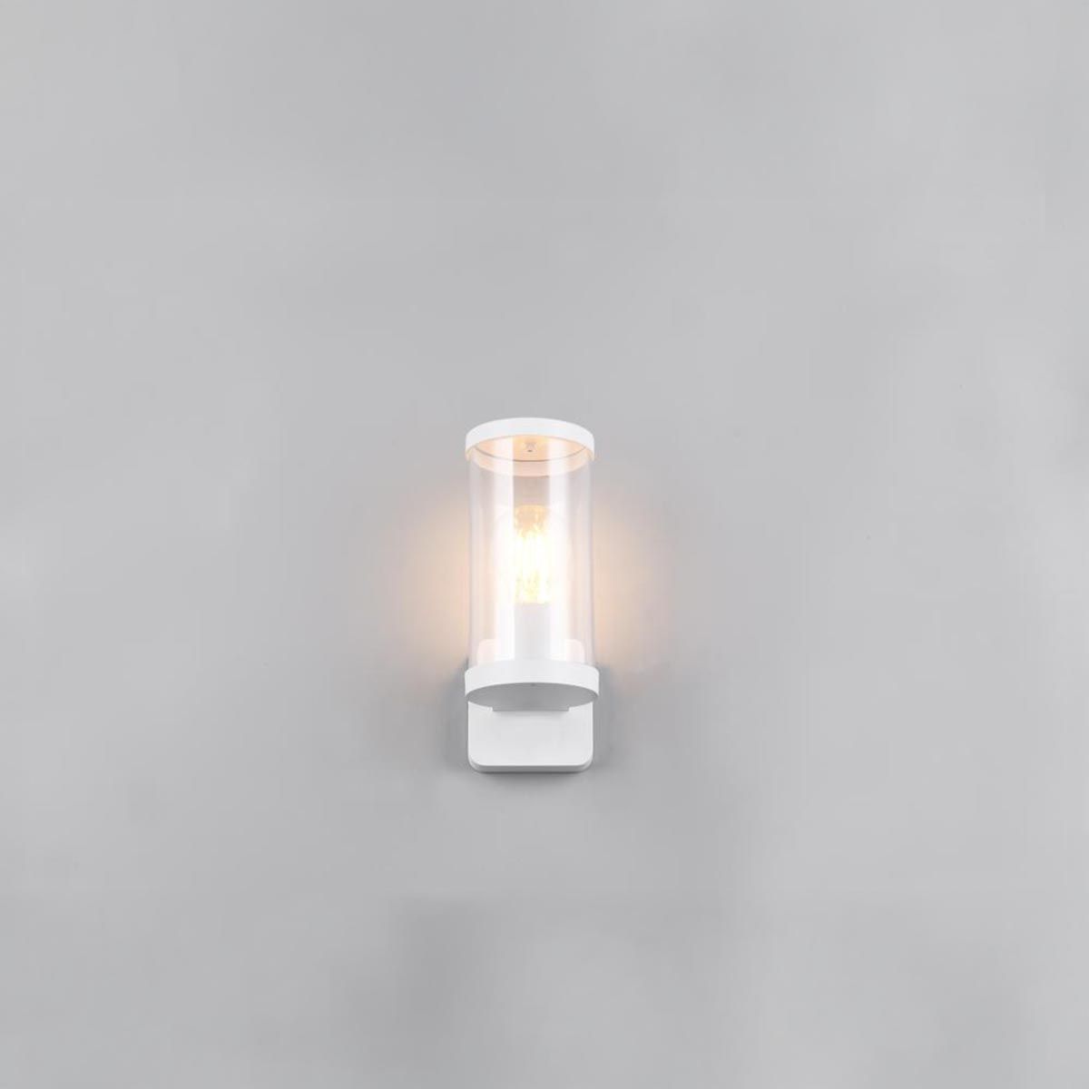Lampade: Aussen Wandleuchte, Weiss, 23 cm Höhe – Nuovo (secondo la descrizione) da Kreuzlingen venduto da Smart-Light 4