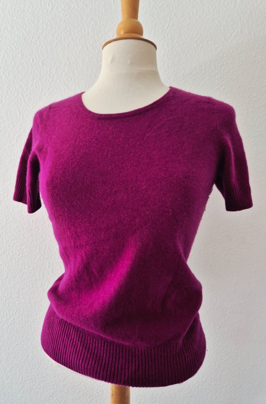 Globus Maglioni & Felpe: GLOBUS CASHMERE KASCHMIR S 36 HIMBEER ESSENTIALS,  TOP – Usato da Elsau venduto da the-colorful-side 8