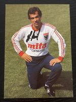 Signierte Karte Schmid Hans FC Aarau Fussball