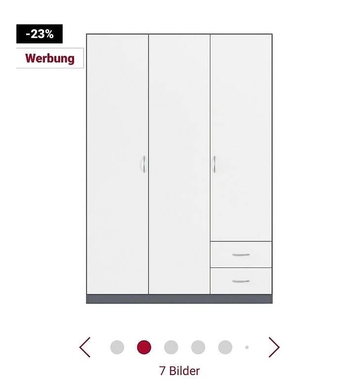 Armadi: Kleiderschrank braun Ottos – Usato da Güttingen venduto da NathalieT7 4