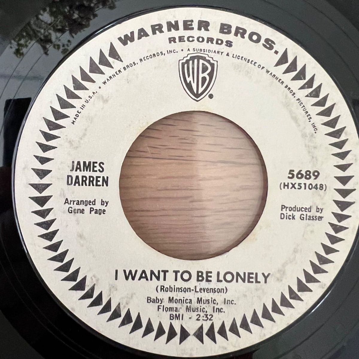 Dischi in vinile: James Darren - Tom Hawk / 1. US-Press. 1966 – Usato da Gais venduto da soundcave57
