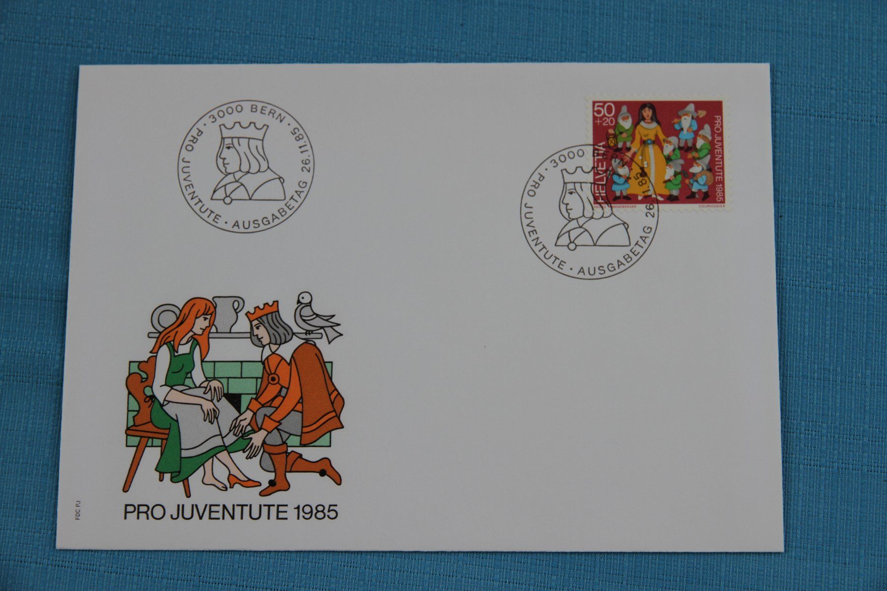 Alle Briefmarken: PTT, FDC, Pro Juventute, Märchen, 26.11.1985 – Neu (gemäss Beschreibung) aus Nesselnbach von ubourson