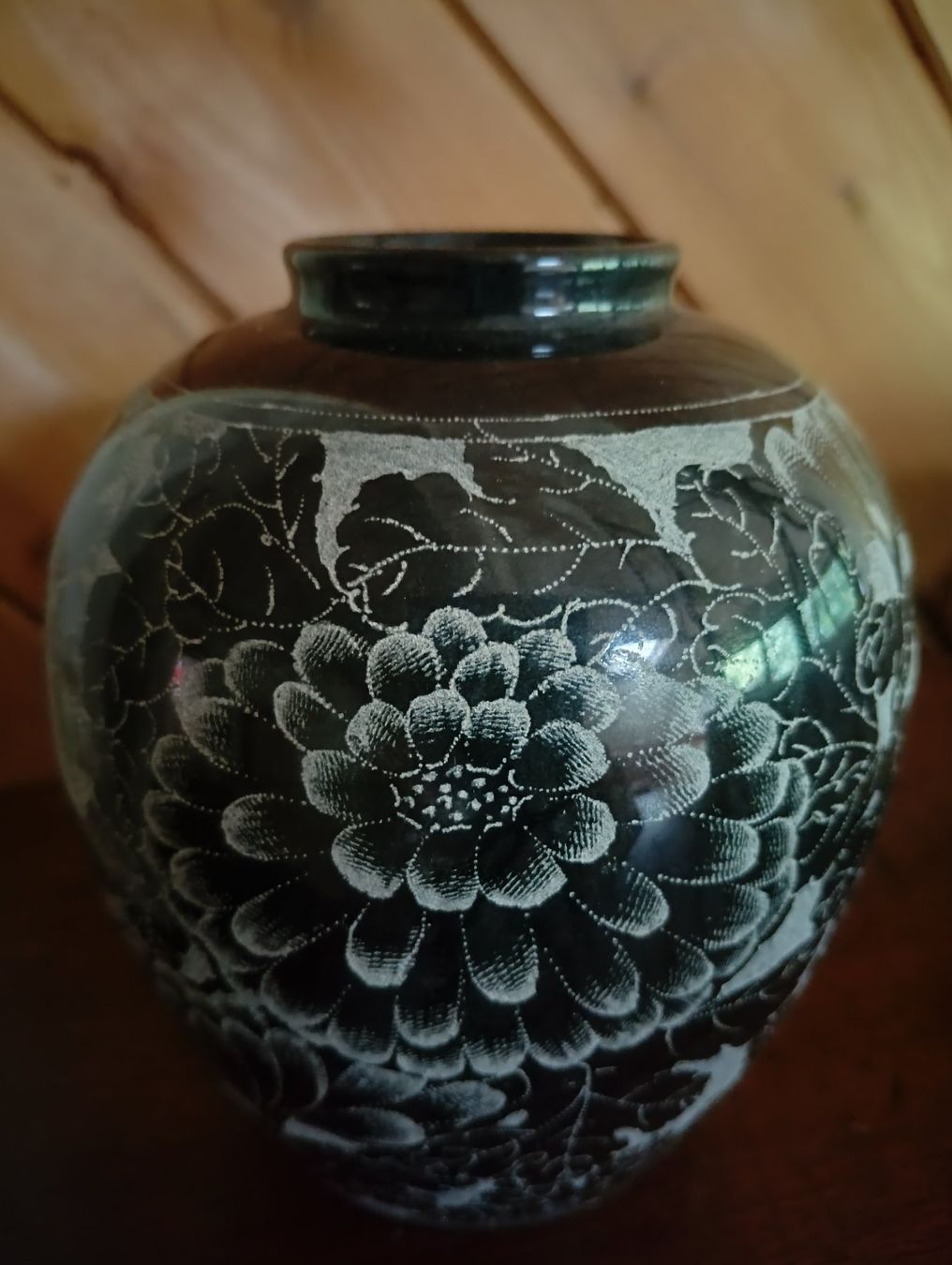 Vasen & Gefässe: handgeschnitzte graue Marmorvase – Gebraucht aus Lumino von Happy4Happy