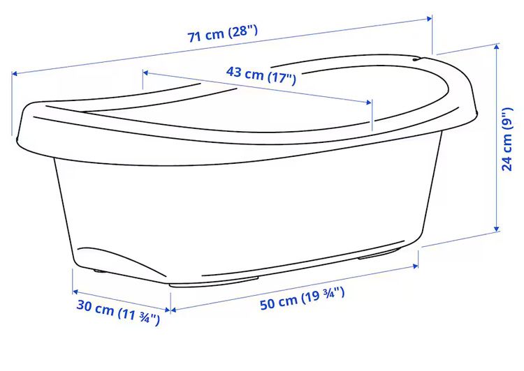 Vasche da bagno: Badewanne Baby Ikea – Usato da Zürich venduto da koukalp 4