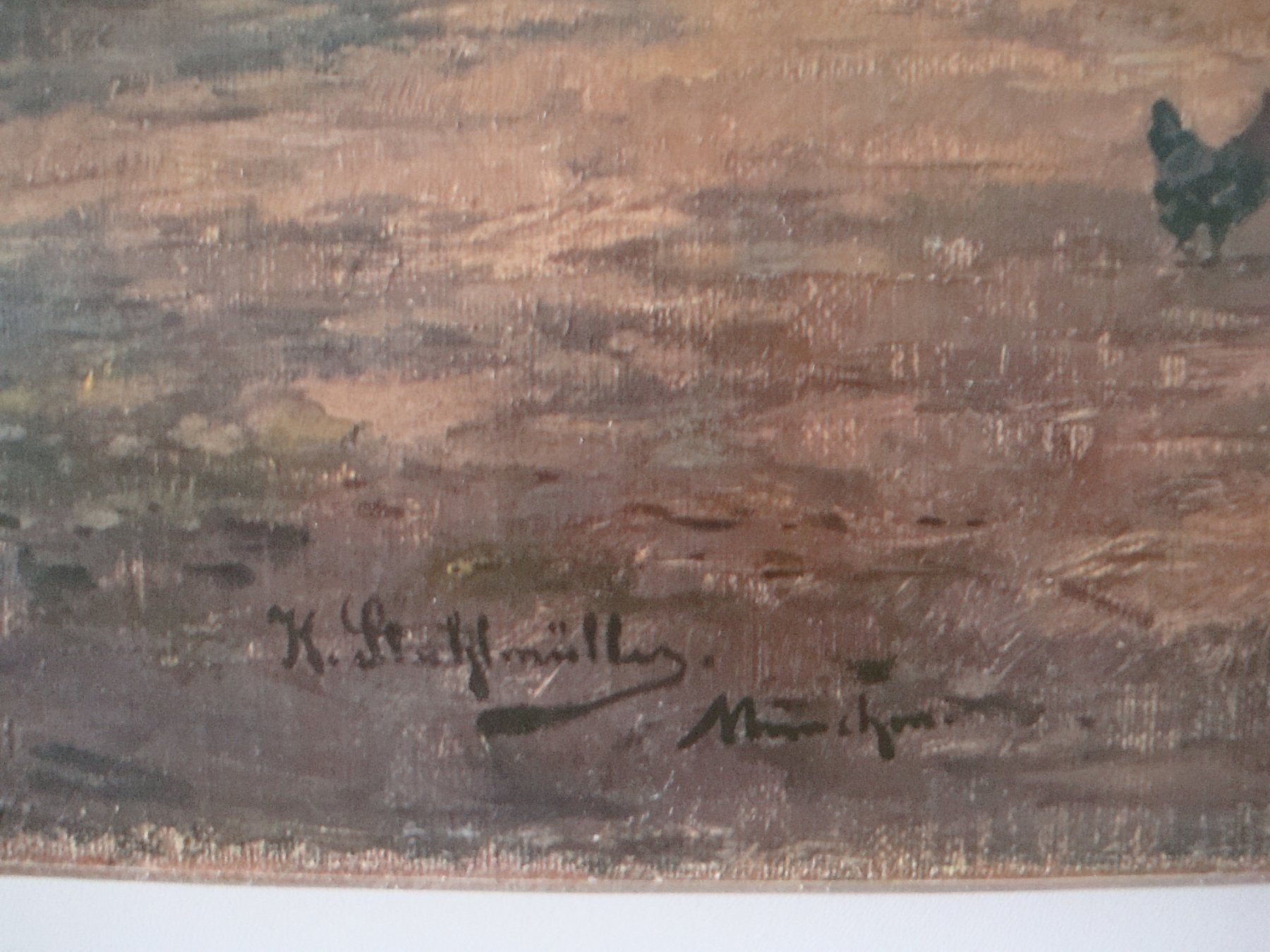 Foto & Immagini: Oelbild - Karl Stuhlmueller - REPLICA – Nuovo (secondo la descrizione) da Neuenegg venduto da flohcante 1