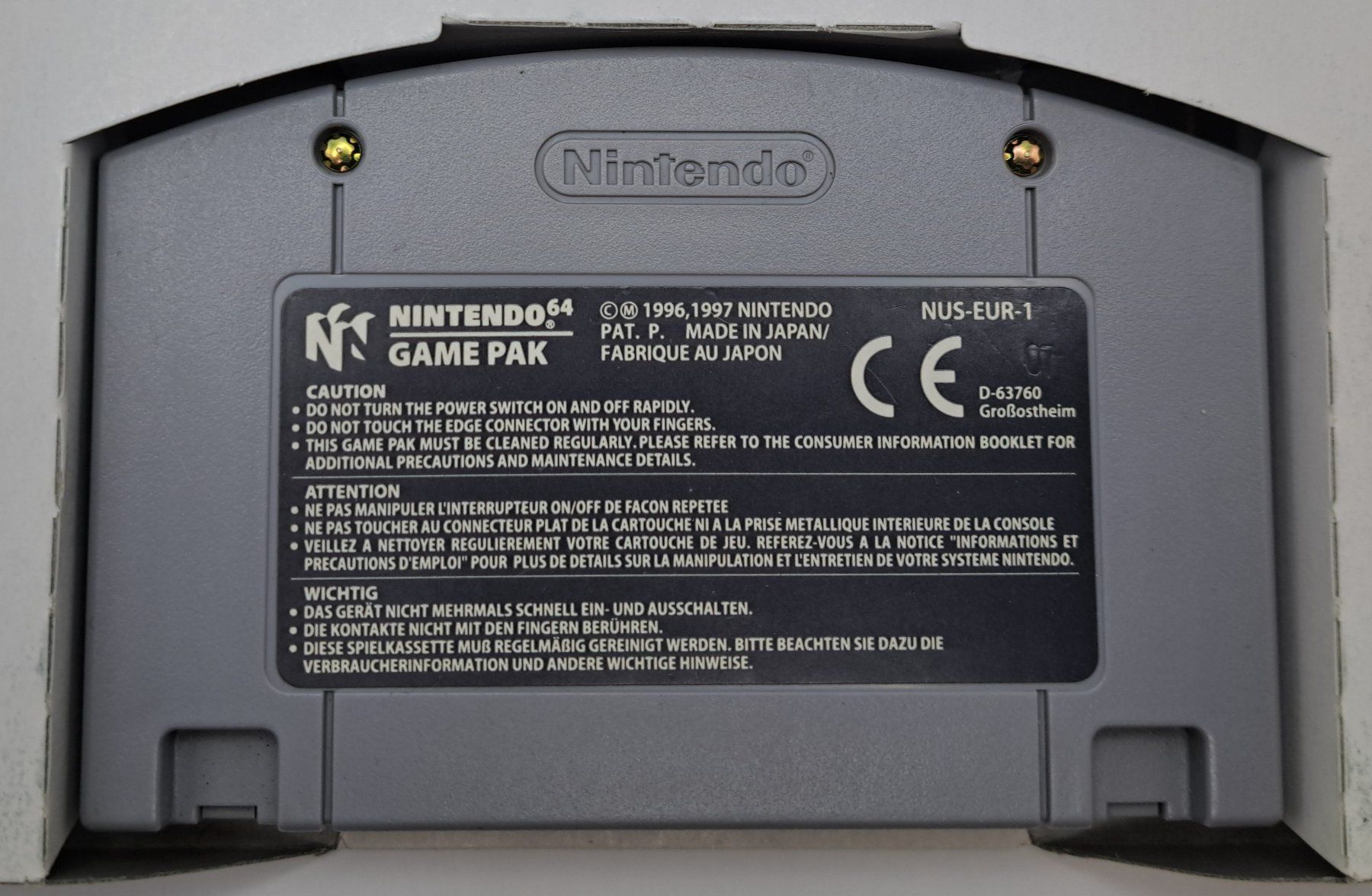 Spiele: Daikatana (Nintendo 64/N64) – Gebraucht aus Balgach von Wasnwasn 6