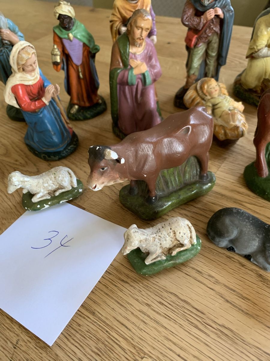 Statuette: Versch. Alte Krippenfiguren – Usato da Flawil venduto da Naphtali 5