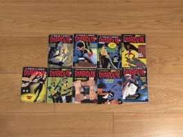 9 fumetti Diabolik Eva Kant – 1 CHF cad. / 8 CHF lotto