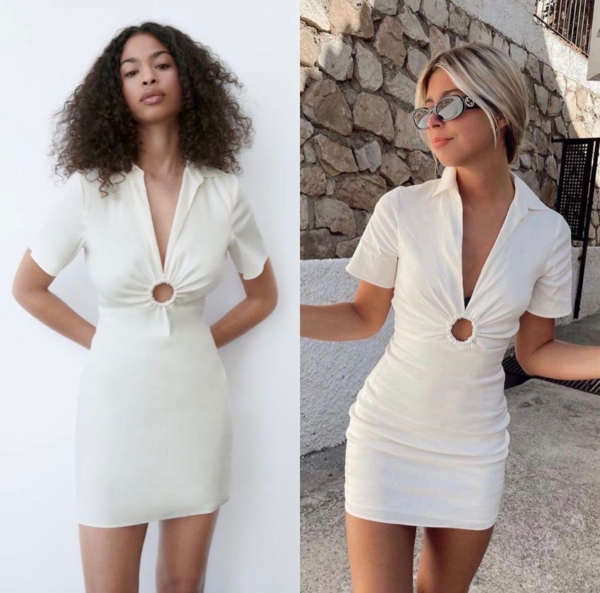 Zara Kleider: Robe blanche – Gebraucht aus Concise von Lae99 4