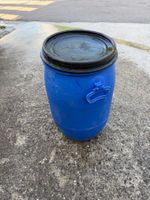 Fass 60L für Tierfutter, Deckelfass, Regenwasserfass.