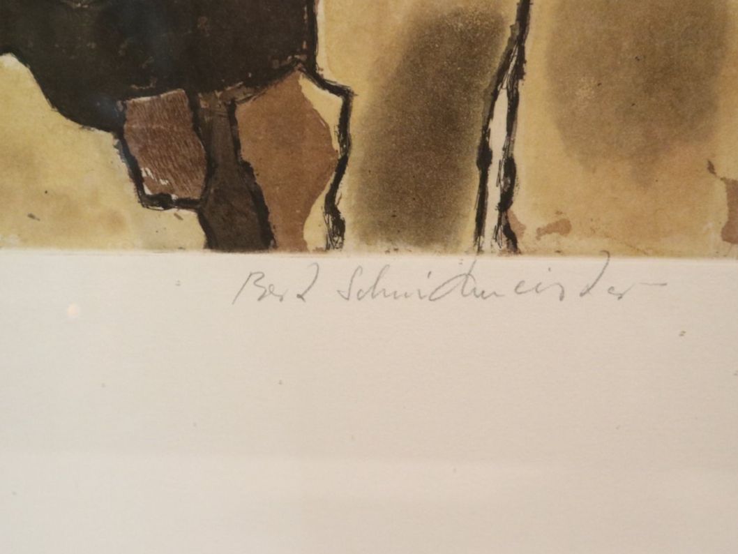 Grafiken & Lithographien: Lithographie Singiert Bert Schmidmeister, 60/60 – Gebraucht aus Eschenbach SG von Astalavista 1